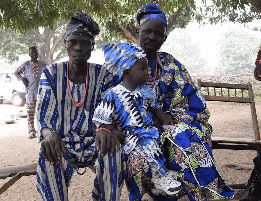 Yebba Styling mannen in african wax